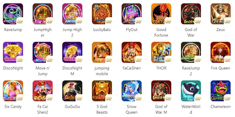 Sản phẩm game nổ hũ SV66 phong phú và đặc sắc